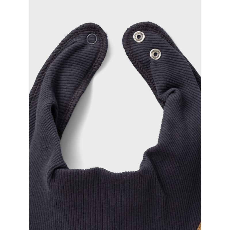 NAME IT Yasimrombo Scarf Bib Rib - India Ink
