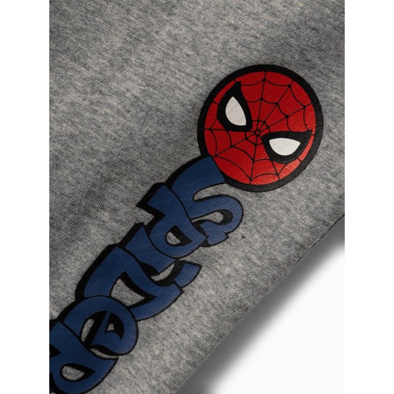 NAME IT Mini/Kids Spiderman Pyjamas Sæt - Grey Melange