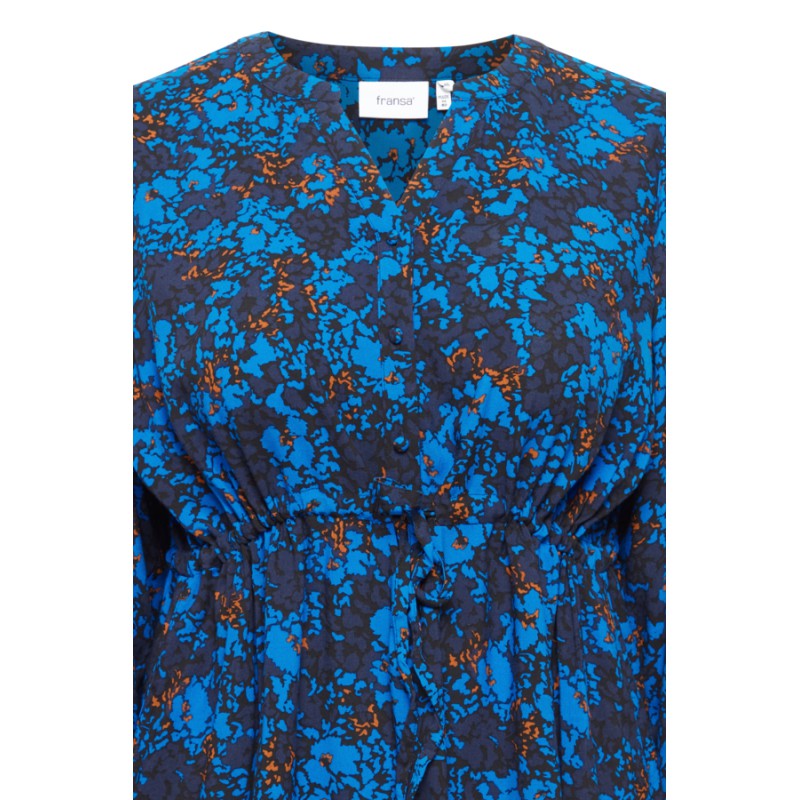 FRANSA Plus Glowy Tunika - Princess Blue
