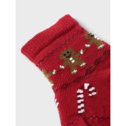 NAME IT Richristmas Sock - Jester Red