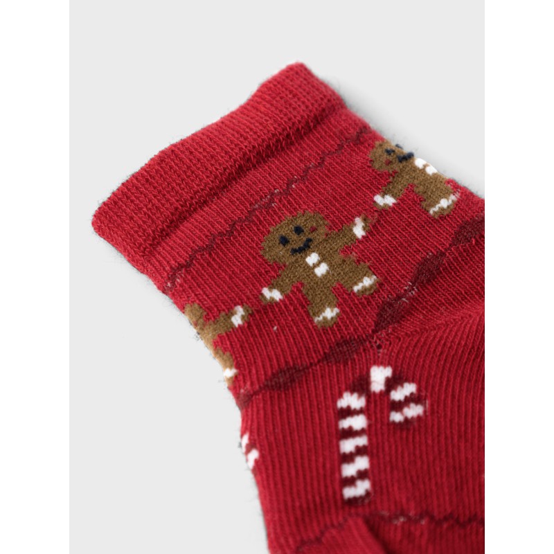 NAME IT Richristmas Sock - Jester Red