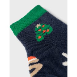 NAME IT Richristmas Sock - Dark Sapphire