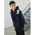 LMTD Nalfemb Langærmet Bru Sweat W. Hood - Navy Blazer