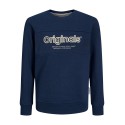 JACK & JONES JUNIOR Jorlakewood Sweat Crew Neck Bf Junior - Navy Blazer