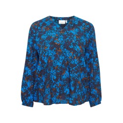 FRANSA Plus Size Glowy Top - Princess Blue