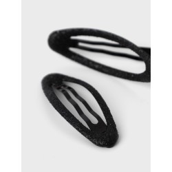 NAME IT Nkfacc-Reda 2P Glitter Hairclips - Sort