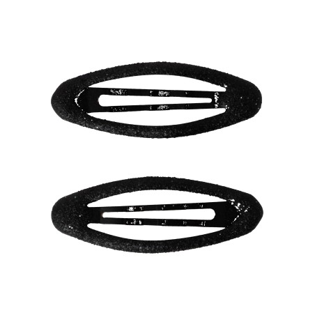 NAME IT Reda 2P Glitter Hairclips - Sort