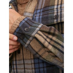 JACK & JONES Relaxed Fit Overshirt - Toffee