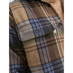 JACK & JONES Relaxed Fit Overshirt - Toffee