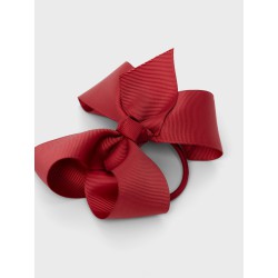 NAME IT Nkfacc-Risa Bow Hairelastic - Jester Red