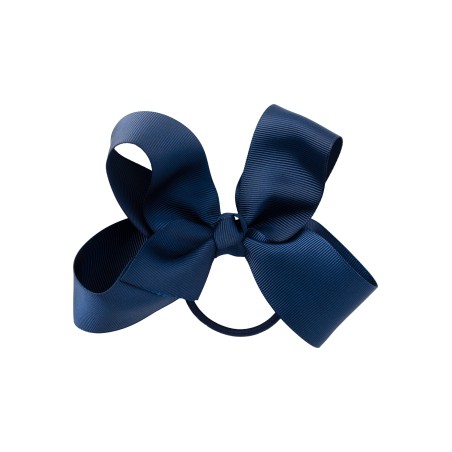 NAME IT Kids Facc-Risa Sløjfe Hårelastik- Dark Sapphire