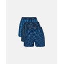 JBS 3-Pak Boxershorts I Økologisk Bomuld - Blåt Print