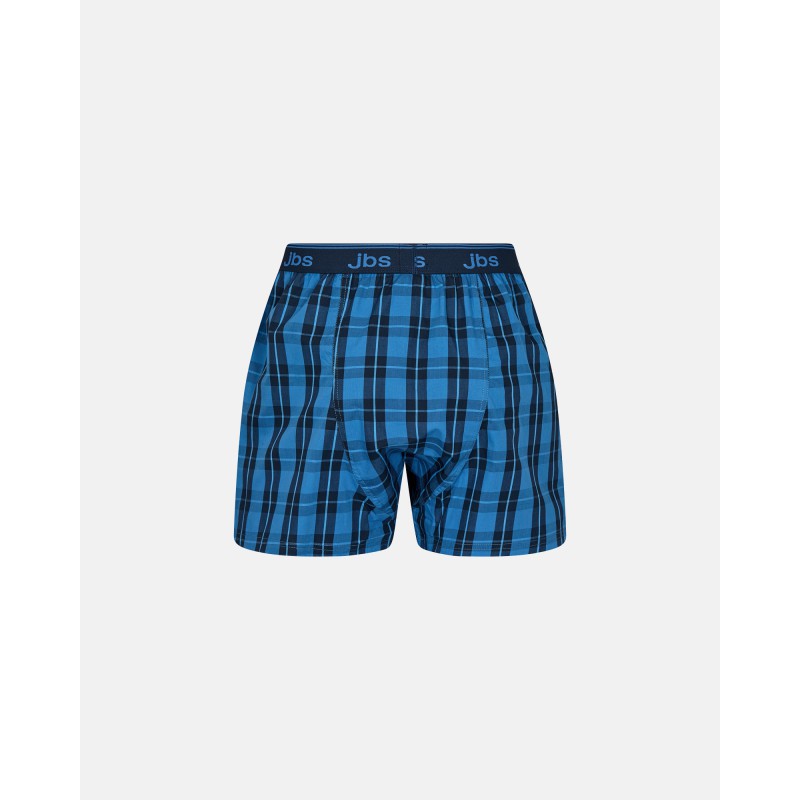JBS 3-Pak Boxershorts I Økologisk Bomuld - Blåt Print