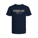 JACK & JONES JUNIOR Jorlakewood Branding Tee Kortærmet Bf Junior - Navy Blazer