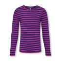 KIDS ONLY Luna Langærmet O-Neck Top Jrs - Bluing