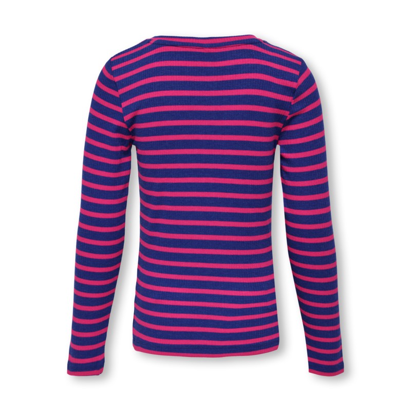 KIDS ONLY Luna Langærmet O-Neck Top Jrs - Bluing