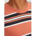 JACK & JONES Junior Hays Stripe T-shirt - Ginger