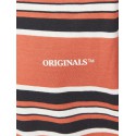 JACK & JONES Junior Hays Stripe T-shirt - Ginger