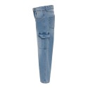 KIDS ONLY Harmony Brede Cargo Carrot Pim - Light Blue Denim