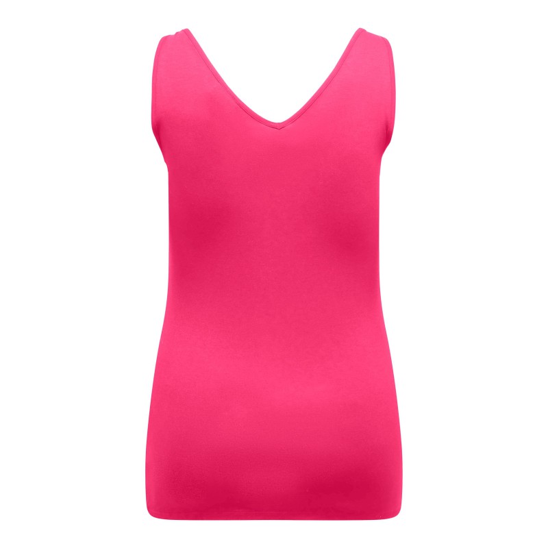 ONLY CARMAKOMA Blonde Top - Raspberry Sorbet