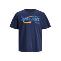 JACK & JONES JUNIOR Jcoblack Tee Kortærmet Crew Neck Bf Junior - Navy Blazer