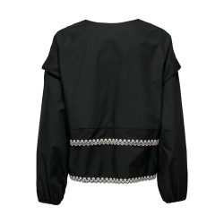 ONLY Selin Sløjfe Skjorte - Sort