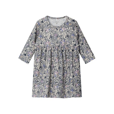 NAME IT Baby Sobia L/S Kjole - Peyote Melange