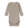 NAME IT Baby Kab L/S Bodystocking - Pure Cashmere