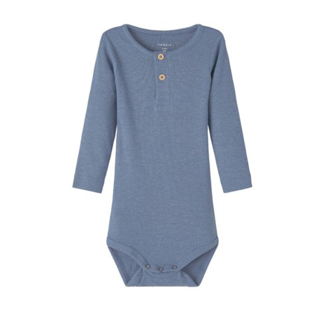 NAME IT Baby Kab L/S Bodystocking - Troposphere