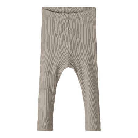 NAME IT Kab Rib Leggings - Pure Cashmere