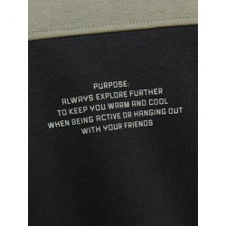 JACK & JONES Junior Activ Block Sweatshirt - Agave Green