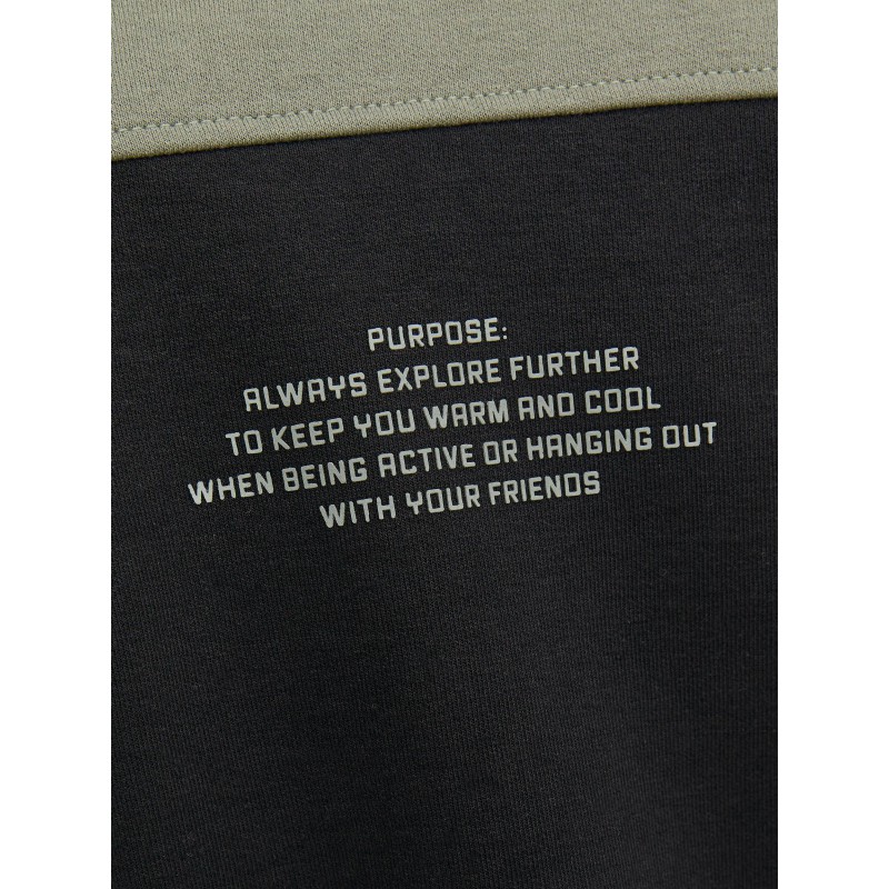 JACK & JONES Junior Activ Block Sweatshirt - Agave Green