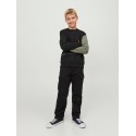 JACK & JONES Junior Activ Block Sweatshirt - Agave Green