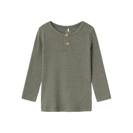 NAME IT MINI Kab Bluse - Dusty Olive
