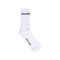 JACK & JONES Junior Nasic Logo Tennis Sokker 5-Pak - Hvid