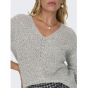 JDY New Megan Langærmet Pullover Knt - Cloud Dancer