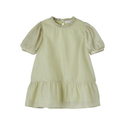 NAME IT Mini Kortærmet Kjole - Desert Sage