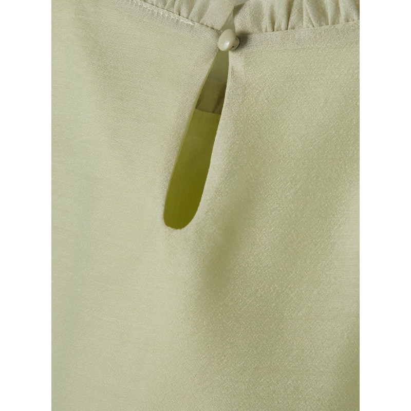 NAME IT Mini Kortærmet Kjole - Desert Sage