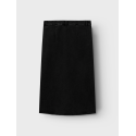 LMTD Nece Denim Lang Skirt - Sort Denim