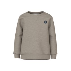 NAME IT Vimo Langærmet Sweat Bru - Pure Cashmere