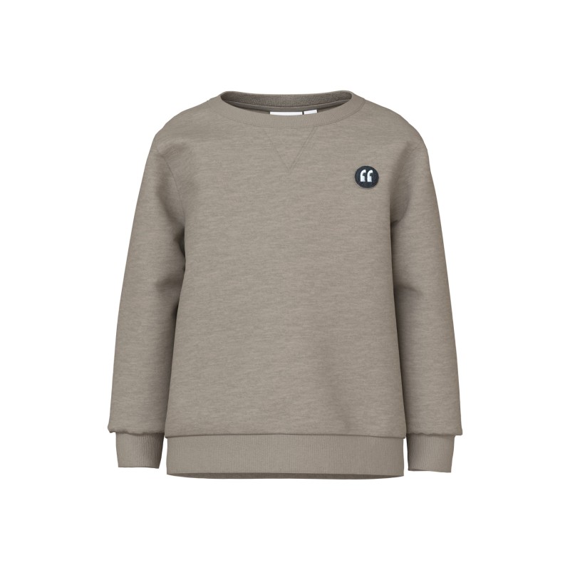 NAME IT Vimo Langærmet Sweat Bru - Pure Cashmere