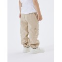 NAME IT Bella Round Twill Bukser 9347-Bu - Safari
