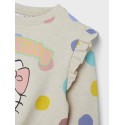 NAME IT Jasa Hellokitty Sweat Unb Vde - Peyote Melange