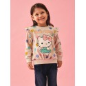 NAME IT Jasa Hellokitty Sweat Unb Vde - Peyote Melange
