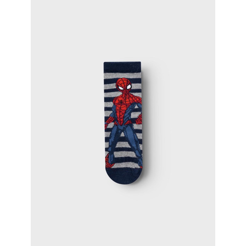 NAME IT Netin Spiderman 3P Sock Mar - Dark Sapphire