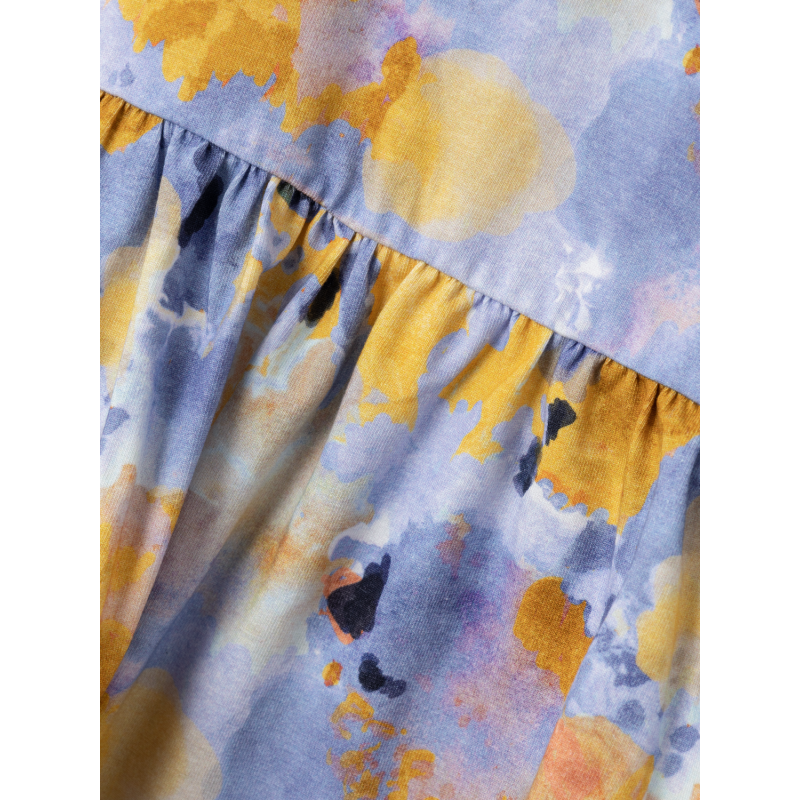 NAME IT Birgit Langærmet Kjole - Blue Ice