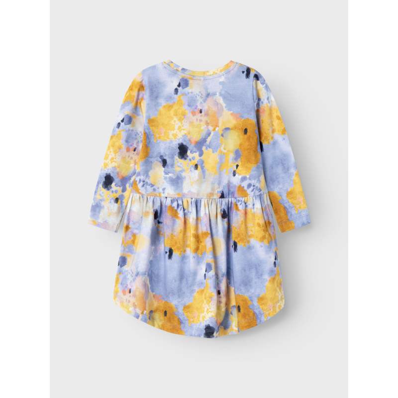 NAME IT Birgit Langærmet Kjole - Blue Ice