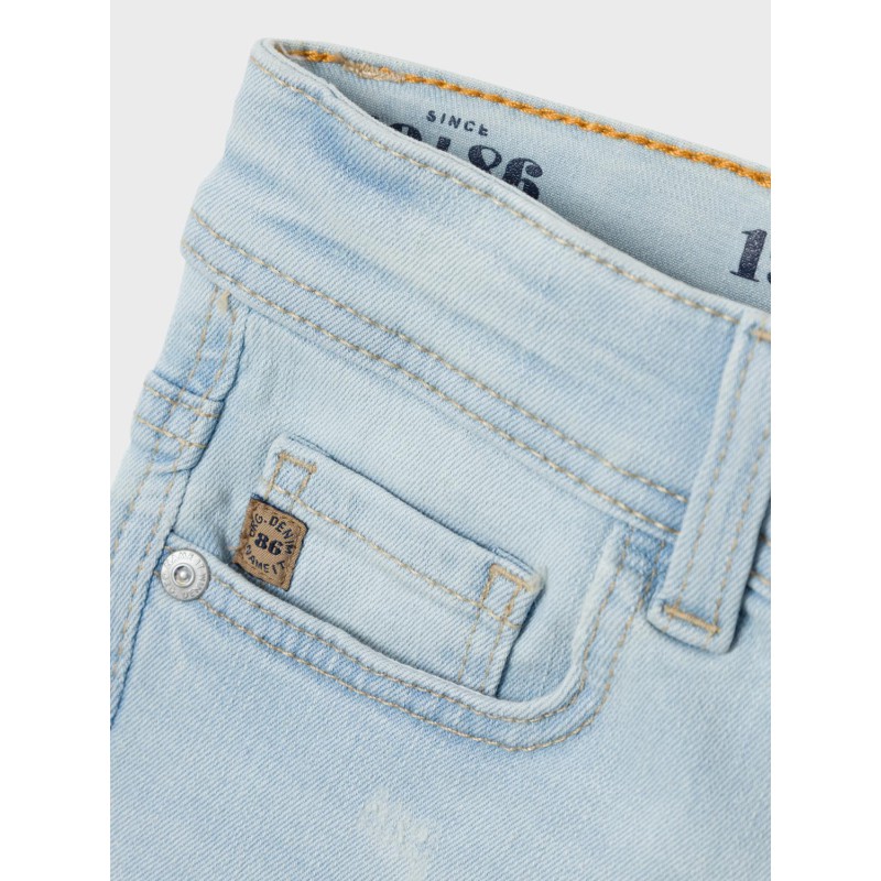 NAME IT Nkmtheo Xslim Jeans 1621-Au - Light Blue Denim