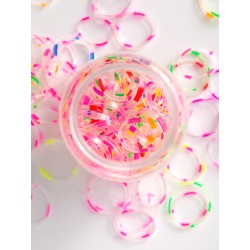 NAME IT Nkfacc-Tana 120P Rubber Hairelastic - Violet Tulle