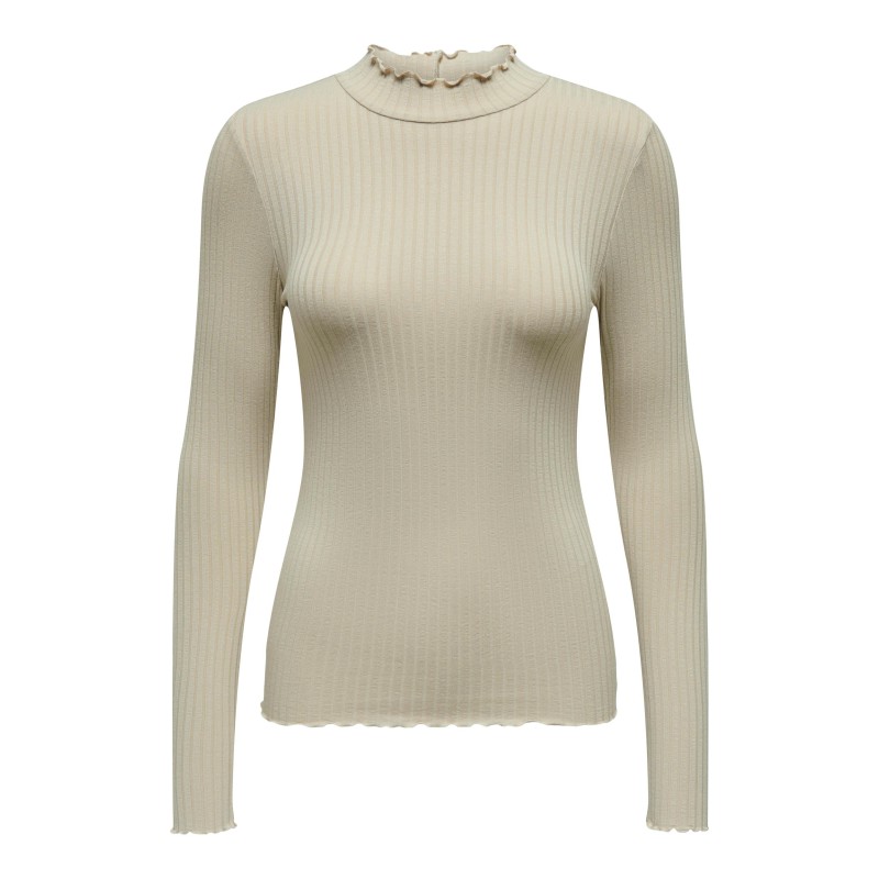 JDY Fransiska L/S Bluse - Chateau Gray